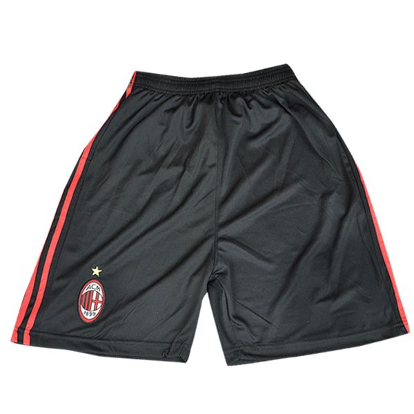 Pantalones AC Milan Replica Tercera Ropa Retro 2009/10 Negro